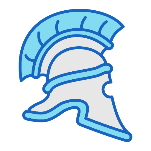 Римский шлем Generic color lineal-color иконка