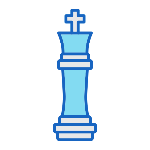schachfigur Generic color lineal-color icon