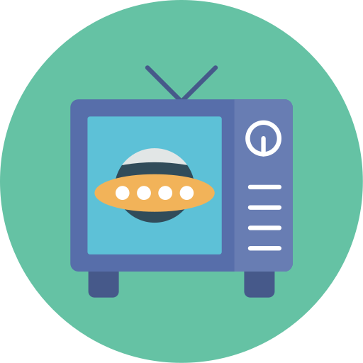 Television Generic color fill icon