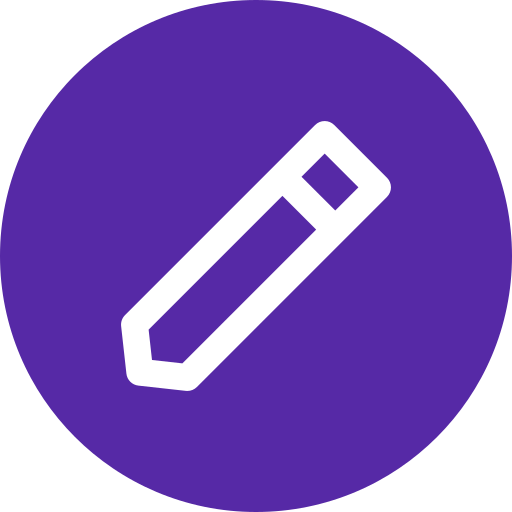 Pen Generic color fill icon