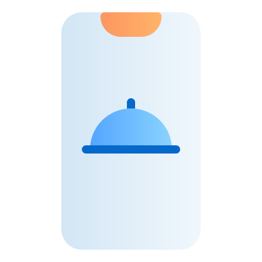 Food Delivery Generic gradient fill icon