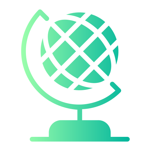 Globe Earth Generic gradient fill icon
