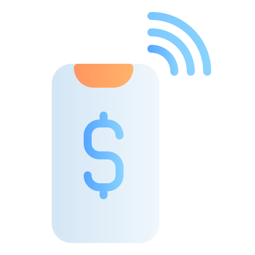 Online payment Generic gradient fill icon