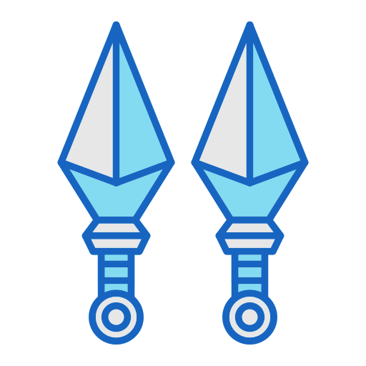 kunai Generic color lineal-color icono