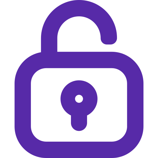 Unlock Generic color outline icon