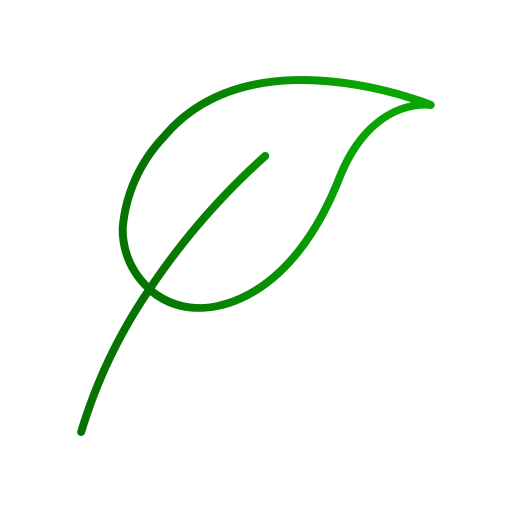 blad Generic gradient outline icoon
