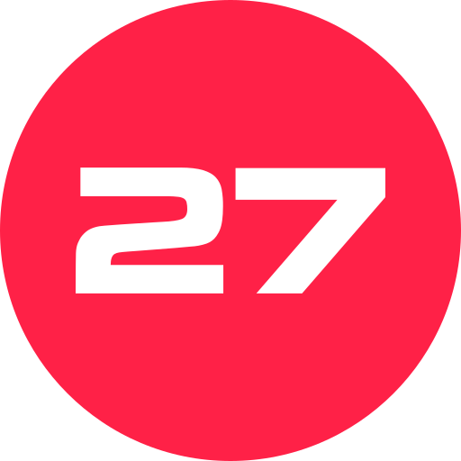 Twenty seven Generic color fill icon