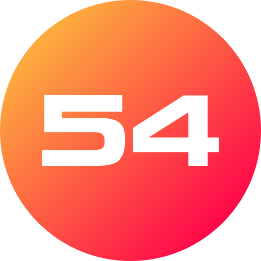 Fifty four Generic gradient fill icon
