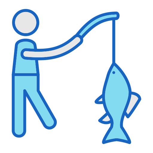 Fisherman Generic color lineal-color icon