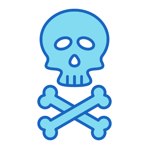 Skull and Bones Generic color lineal-color icon