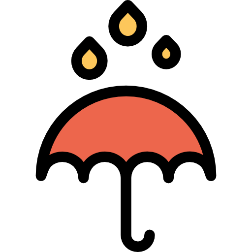 parapluie Kiranshastry Lineal Color Icône