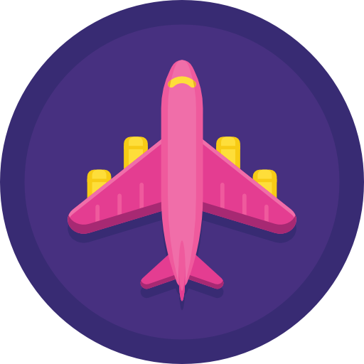 Airplane Flaticons.com Lineal icon