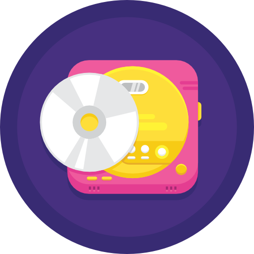 Cd player Flaticons.com Lineal icon