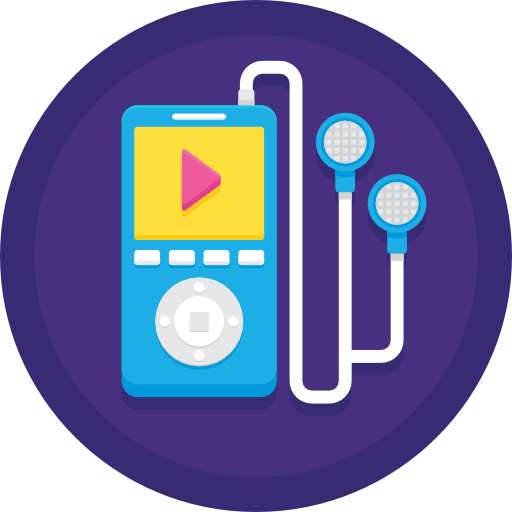 mp4 player Flaticons.com Lineal icon