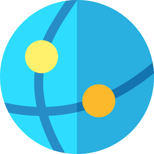 netzwerk Basic Rounded Flat icon