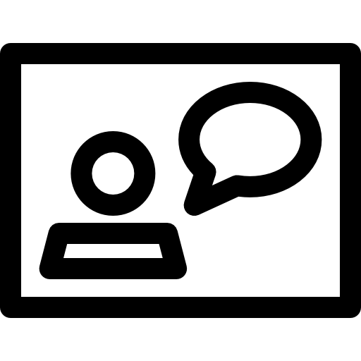 ソーシャルメディア Basic Rounded Lineal icon