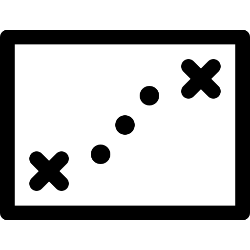 mapa Basic Rounded Lineal Ícone