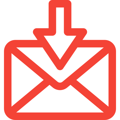 postvak in Generic color outline icoon