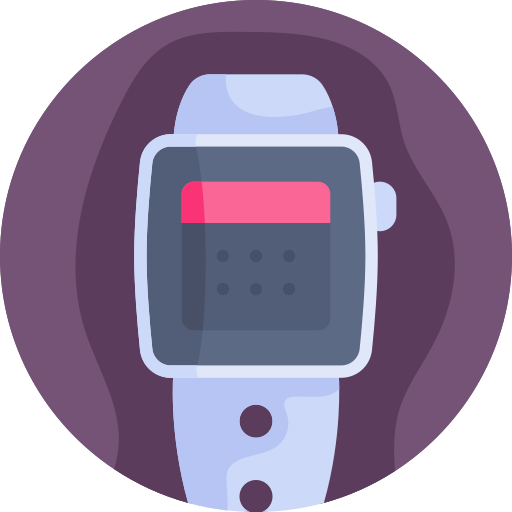 Smart Watch Generic color fill icon