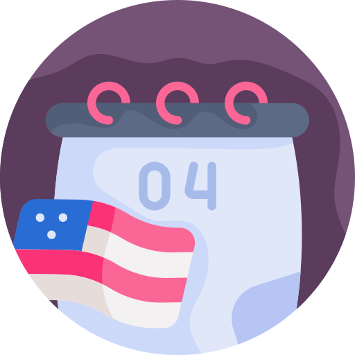 Independence Day Generic color fill icon
