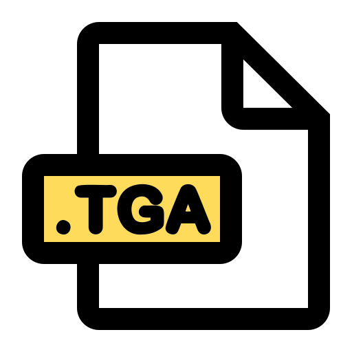 tga 파일 형식 Generic color lineal-color icon