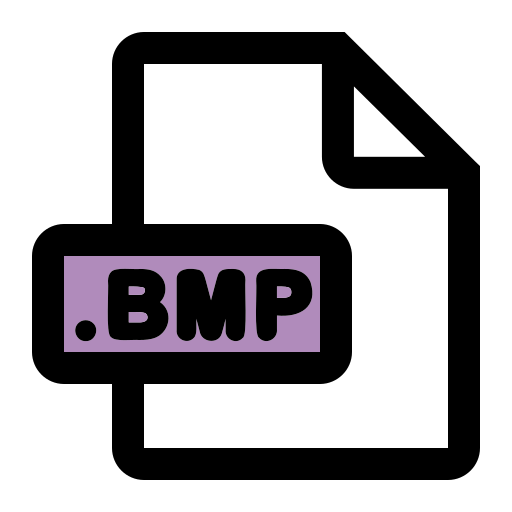 bmp-bestandsindeling Generic color lineal-color icoon