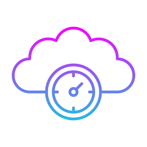 High performance Generic gradient outline icon