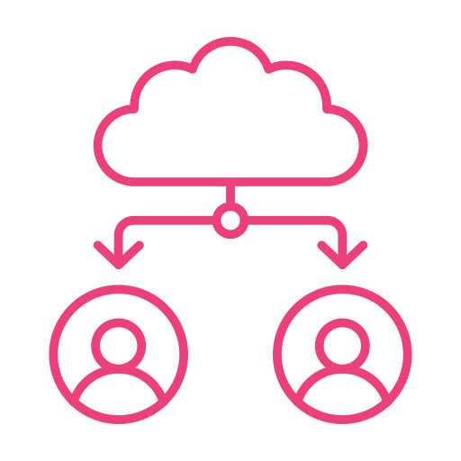 cloud-sharing Generic color outline icon