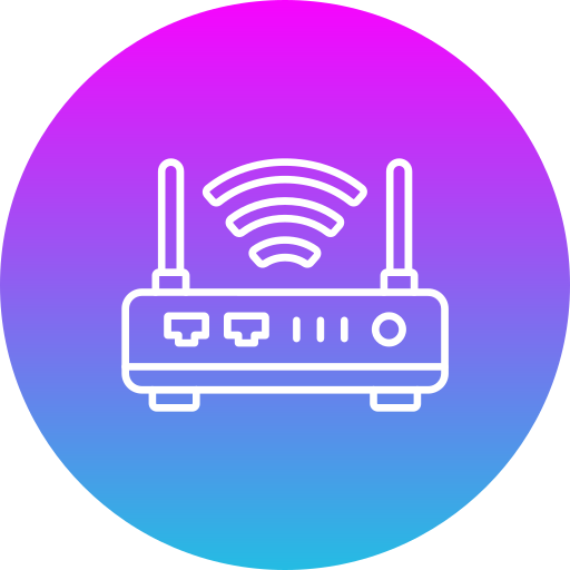 wlan router Generic gradient fill icon