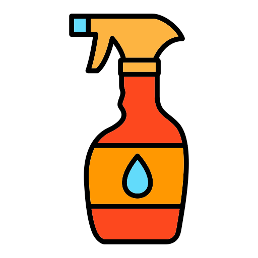 Cleaning spray Generic color lineal-color icon