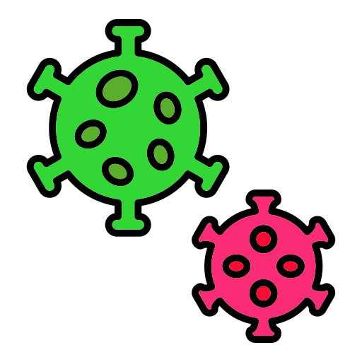 Вирус Generic color lineal-color иконка