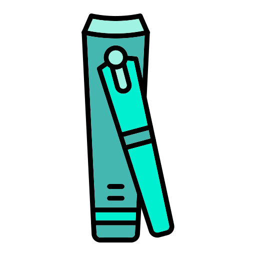 Маникюрные ножницы Generic color lineal-color иконка