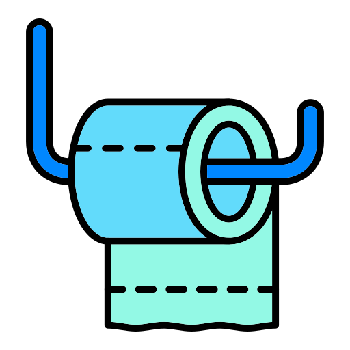 toilettenpapier Generic color lineal-color icon