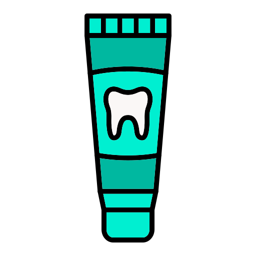 歯磨き粉 Generic color lineal-color icon