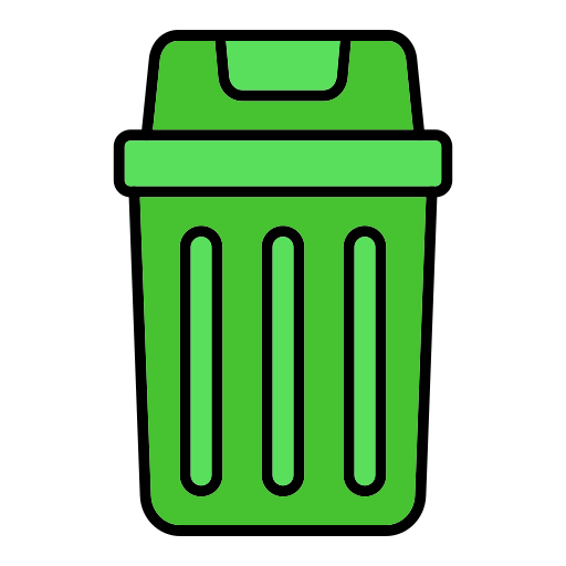 Trash Bin Generic color lineal-color icon