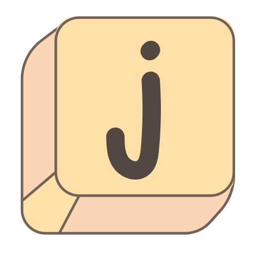 文字j Generic color lineal-color icon