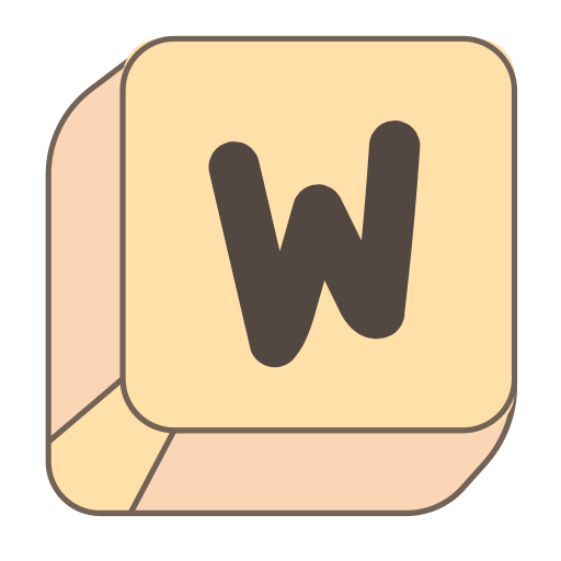 lettera w Generic color lineal-color icona
