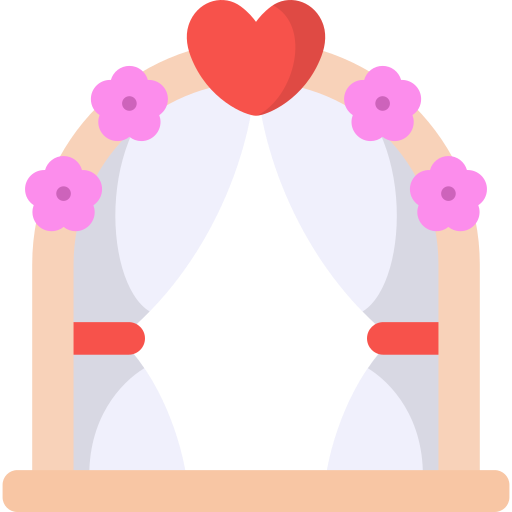 arco de boda Generic color fill icono