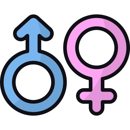genders Generic color lineal-color icon