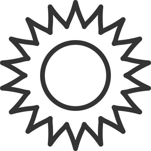 Sunflowers Generic black outline icon
