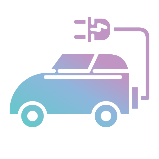 Electric Car Generic gradient fill icon
