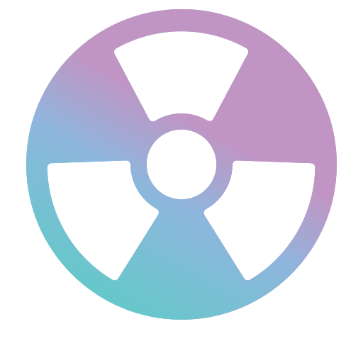radioaktywny Generic gradient fill ikona