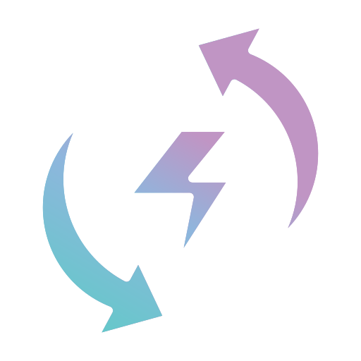 energie recyclen Generic gradient fill icoon