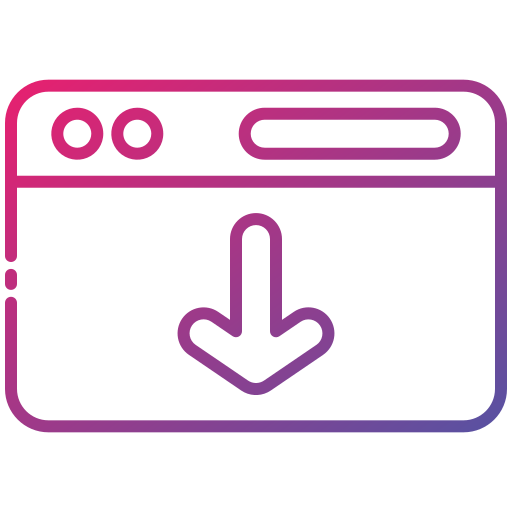 herunterladen Generic gradient outline icon