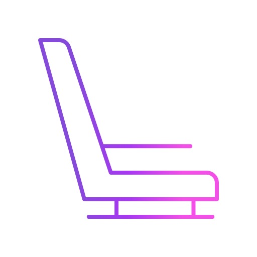 asiento Generic gradient outline icono