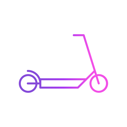scooter Generic gradient outline Icône