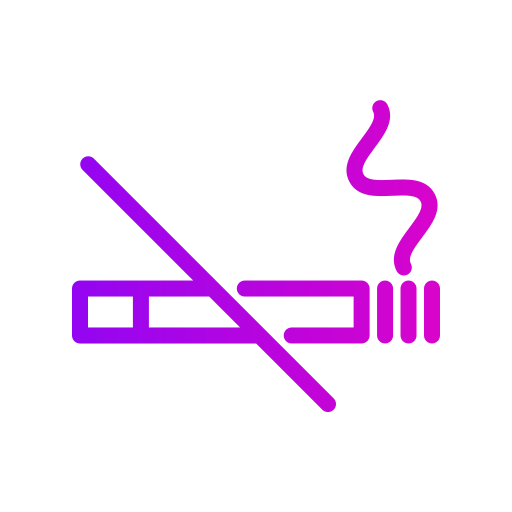 zakaz palenia Generic gradient outline ikona