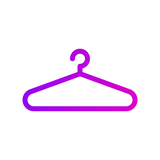 Вешалка для одежды Generic gradient outline иконка