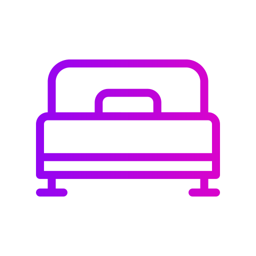 cama individual Generic gradient outline icono