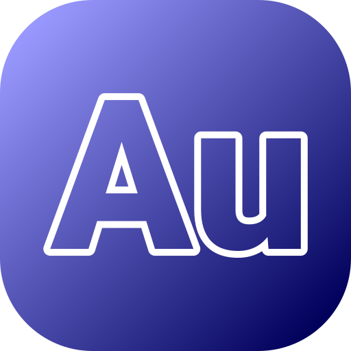 Au Generic gradient fill icon